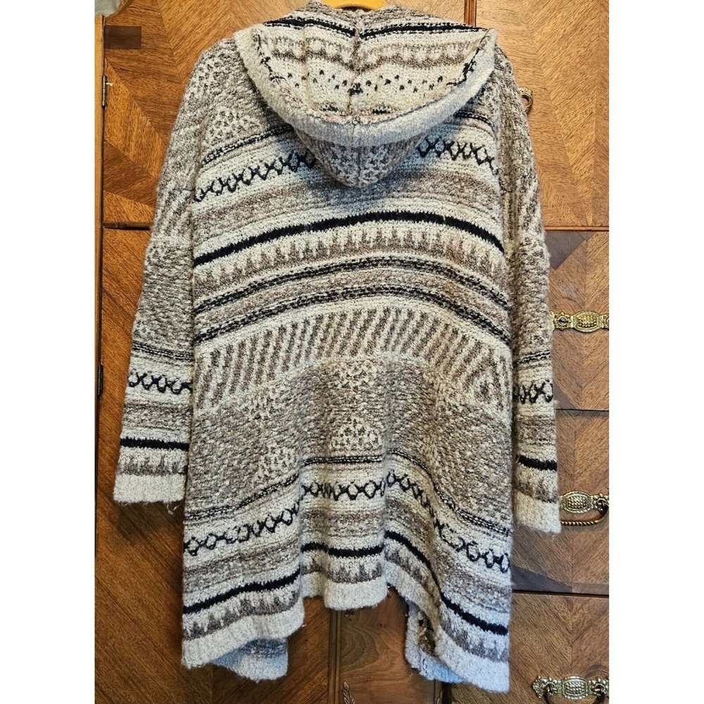 Lucky Brand Long Line Cardigan Duster Size Large - Picture 5 of 7